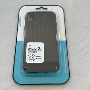Black iPhone X hard case